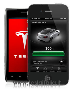 App iPhone per Tesla Model S