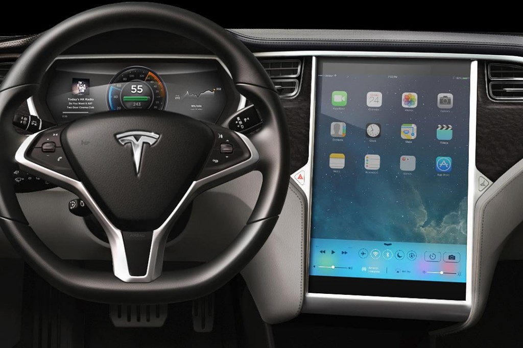 Tesla Apple Dashboard