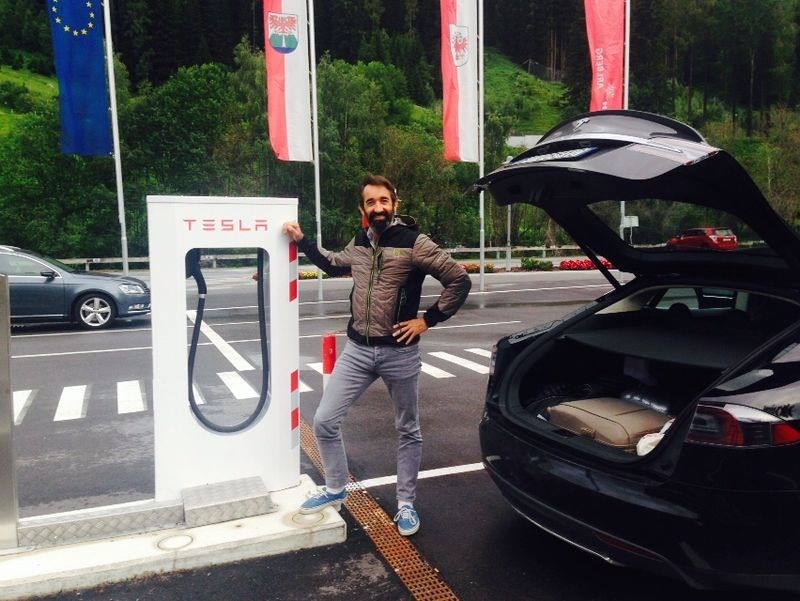 Tesla St Anton Supercharger