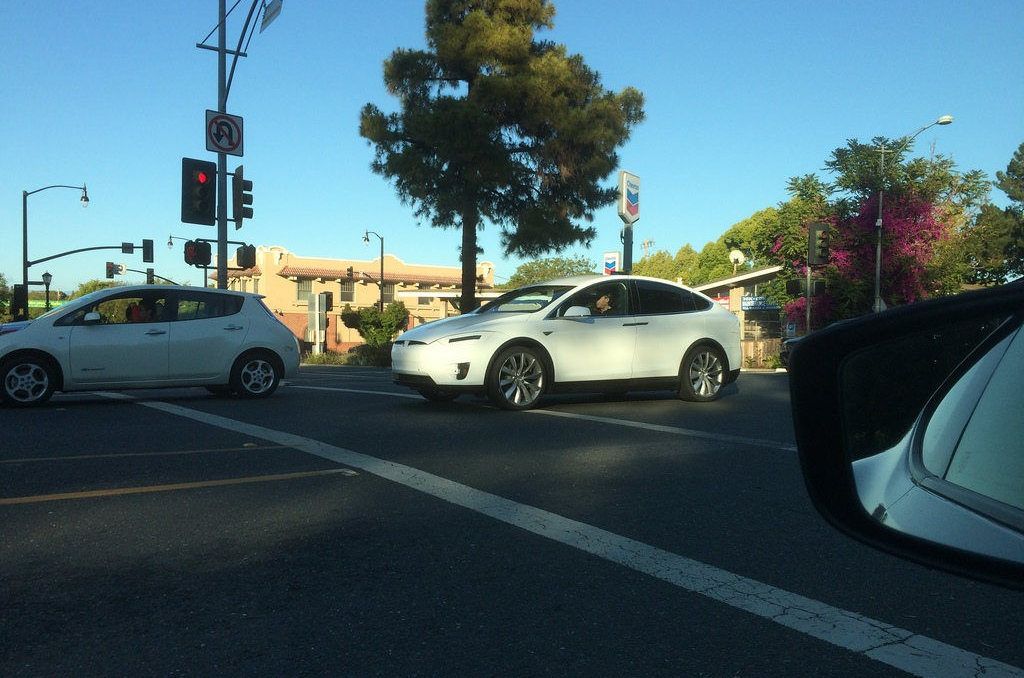 Avvistamento della Tesla Model X