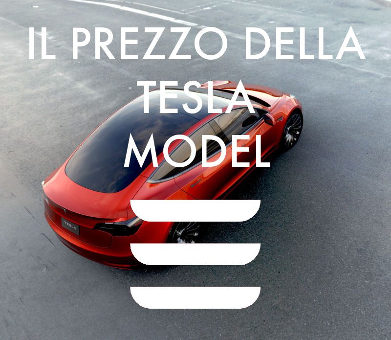 Il prezzo della Tesla Model 3